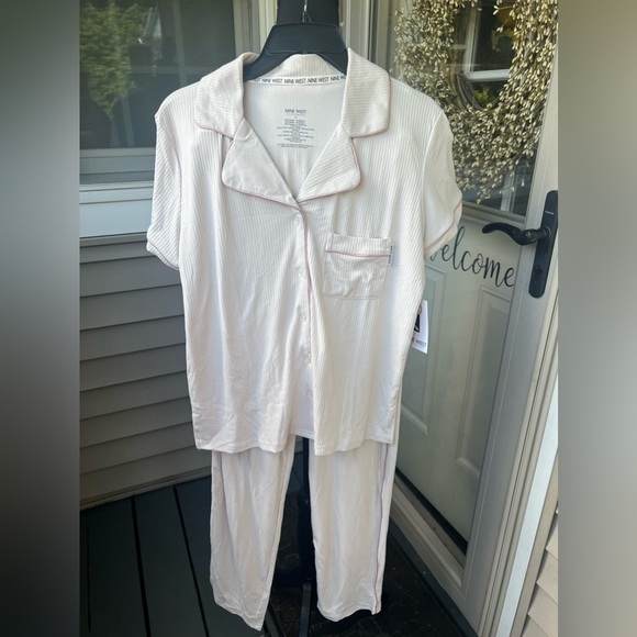 Nine West 2 Piece Pajama Set - Picture 1 of 8